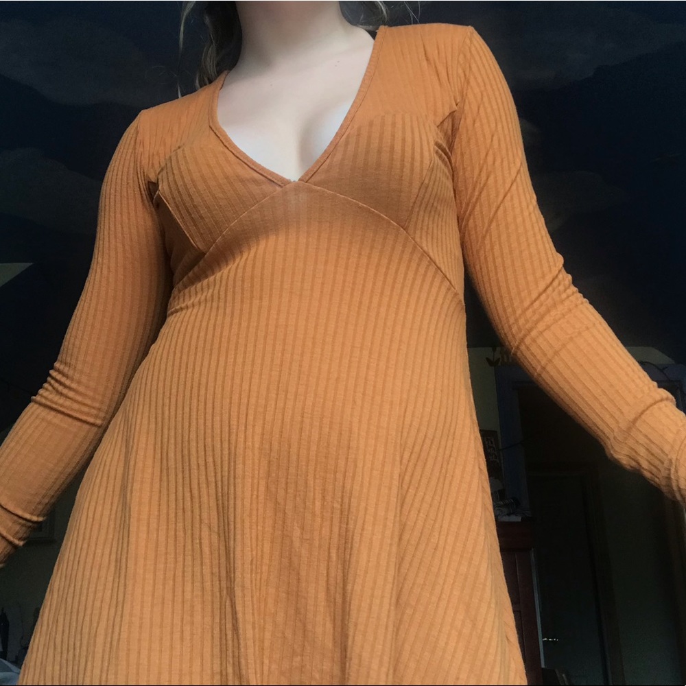 Tan dress
